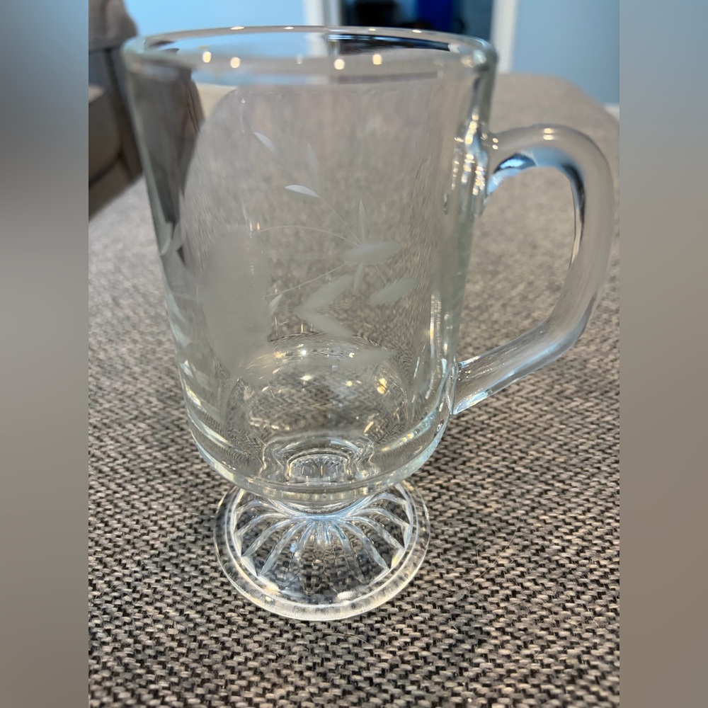 Princess House Heritage Irish Glass Coffee Mug (One)